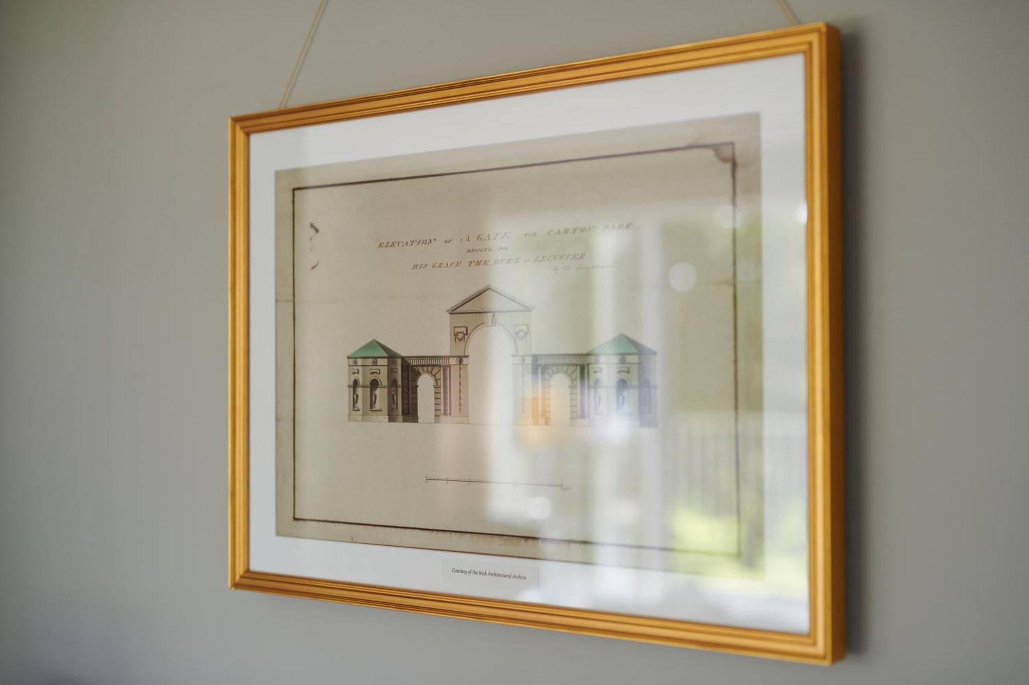 Carton House A Fairmont Managed Hotel Maynooth Buitenkant foto A drawing of the original building