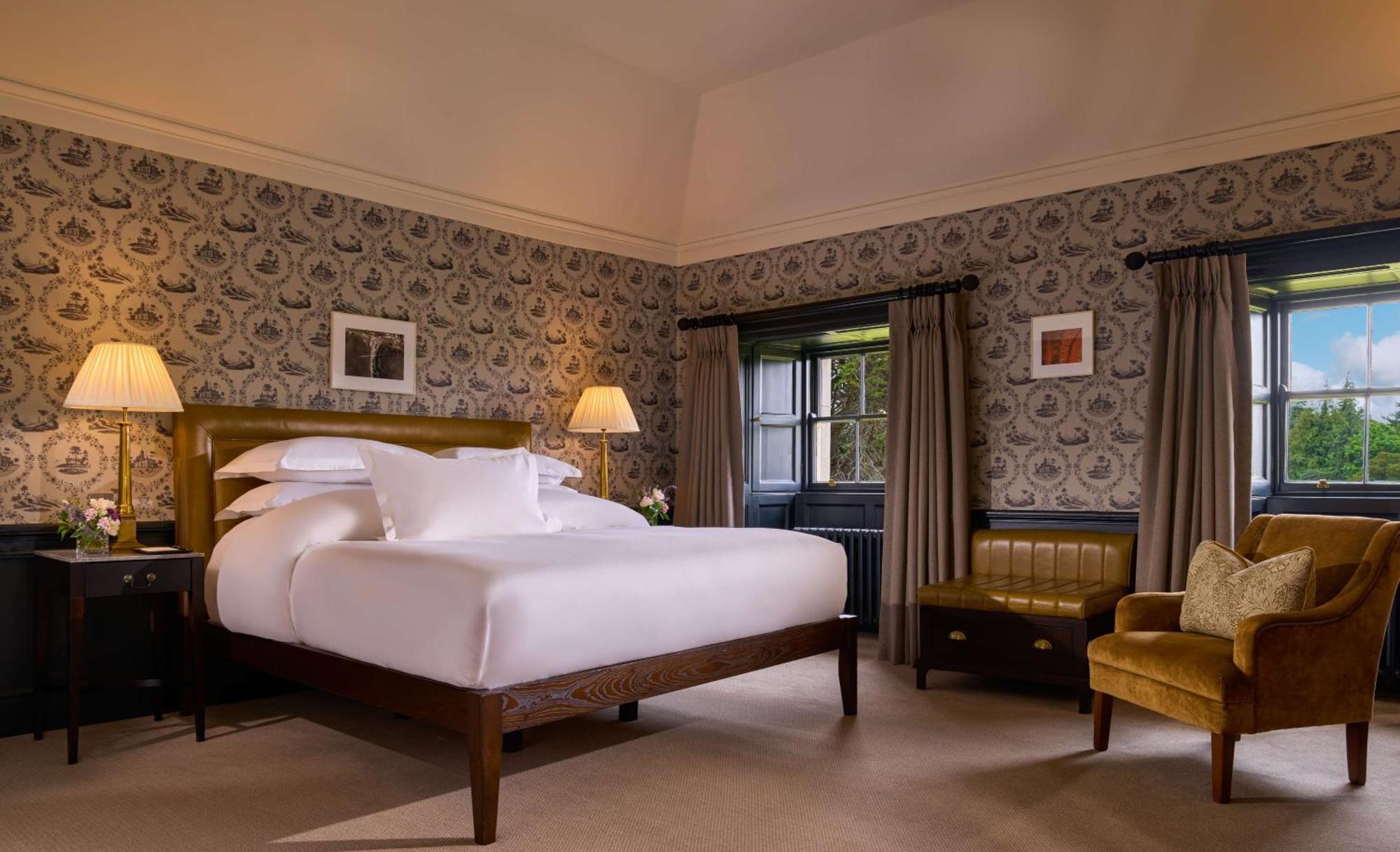 Carton House A Fairmont Managed Hotel Maynooth Buitenkant foto A bedroom at the hotel