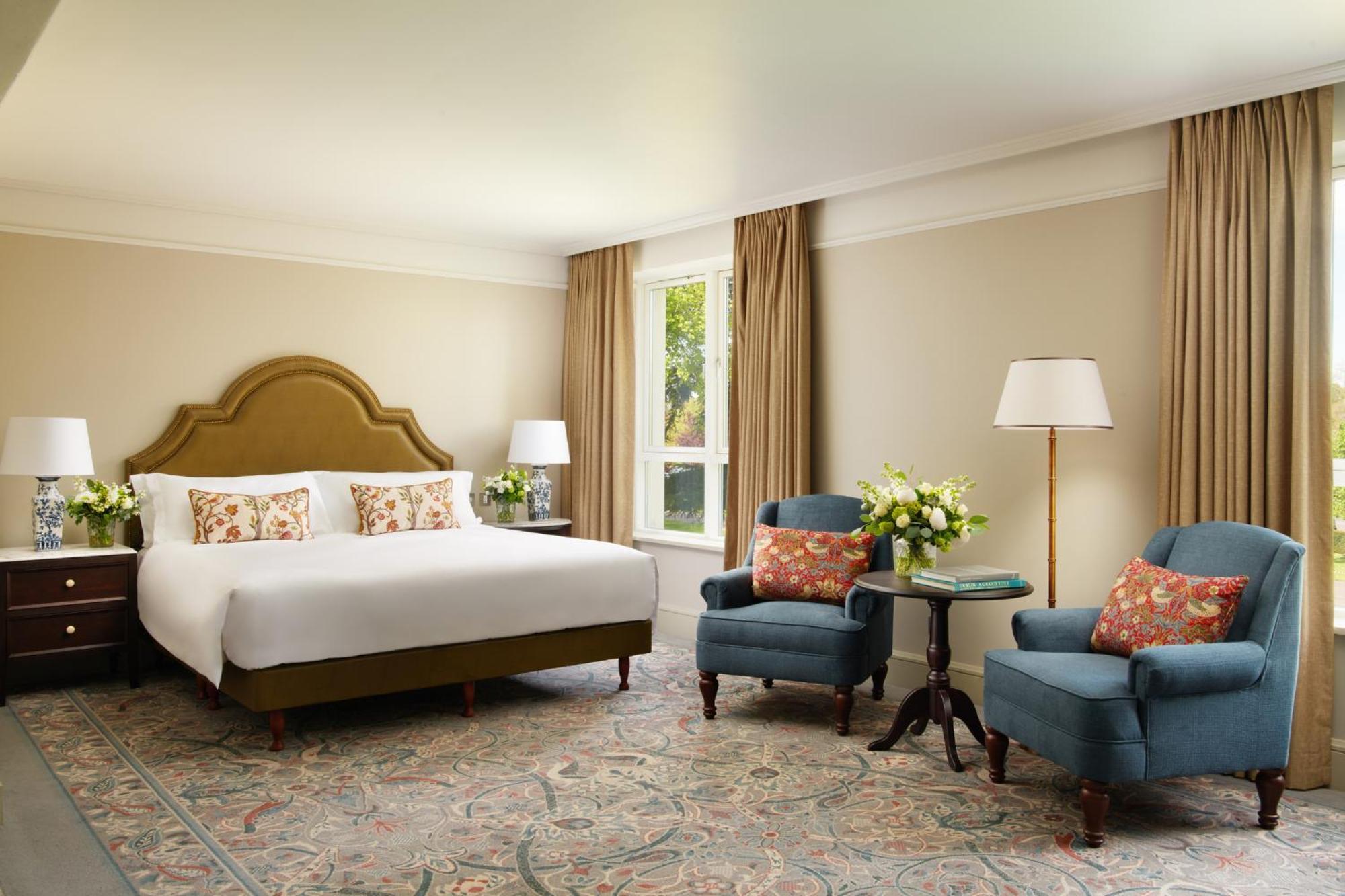 Carton House A Fairmont Managed Hotel Maynooth Buitenkant foto A bedroom at the hotel
